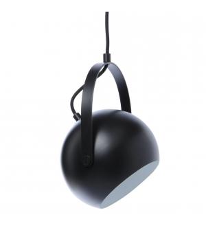 FRANDSEN lampa wisząca BALL W/HANDLE czarny mat