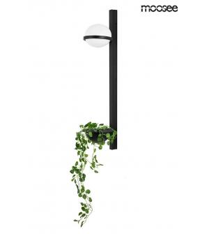 MOOSEE lampa ścienna PLANT WALL czarna