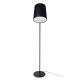 Lampa podłogowa FLAMING czarna