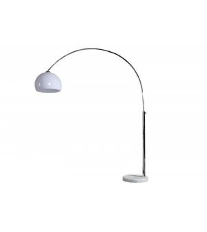 INVICTA lampa podłogowa BIG BOW II biała - 175-205 cm