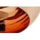 Lampa wisząca BOLLA UP ROSE GOLD 20 - szkło metalizowane