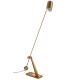 Lampa podłogowa CRANE złoto-miedziana - stal węglowa