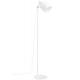 Lampa podłogowa LEKTOR biała - aluminium