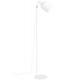 Lampa podłogowa LEKTOR biała - aluminium