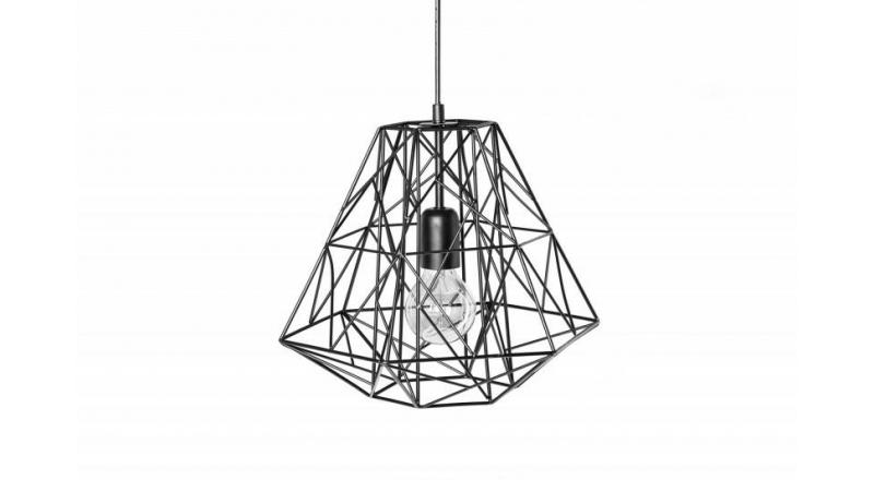 INVICTA lampa wisząca CAGE S czarny