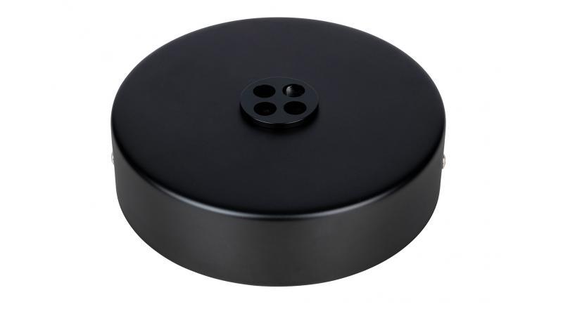 Podsufitka do lampy FI 15cm czarna 4 - metal