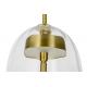 Lampa wisząca CHAPLIN 200 mosiądz - LED, szkło