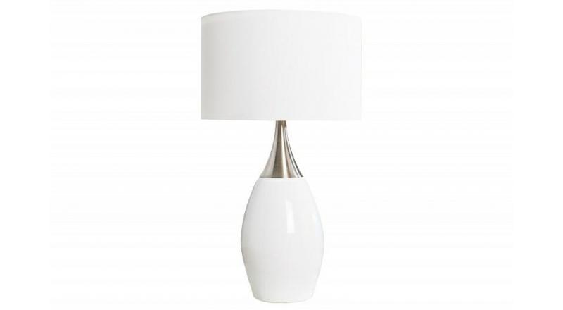 INVICTA lampa stołowa CARLA - biała