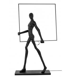 Lampa podłogowa HUMAN SQUARE włókno szklane