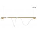 MOOSEE lampa wisząca SERPIENTE 120 złota