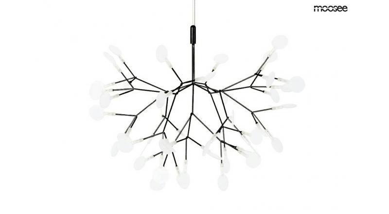 MOOSEE lampa wisząca FLORA 50 czarna