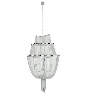 Lampa wisząca ATLANTA 2 - aluminium, stal