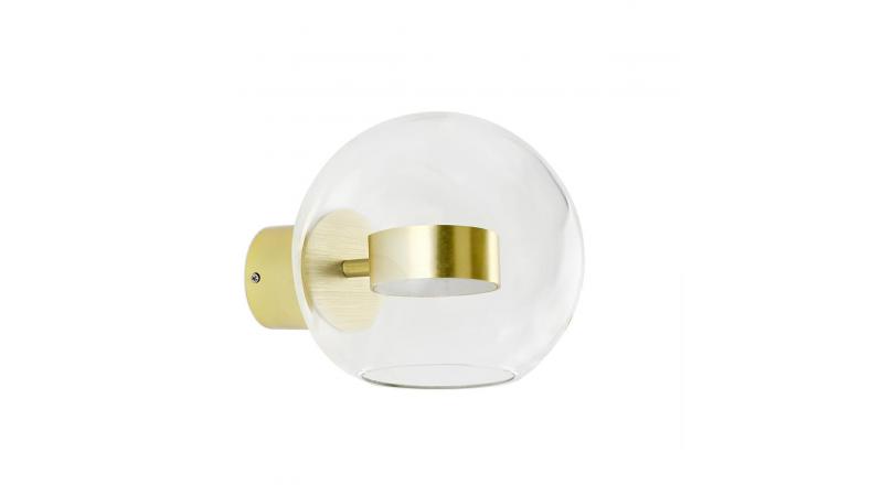 Lampa ścienna CAPRI WALL 1 złota