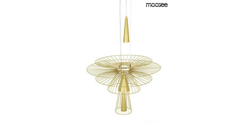 MOOSEE lampa wisząca SESTO złota