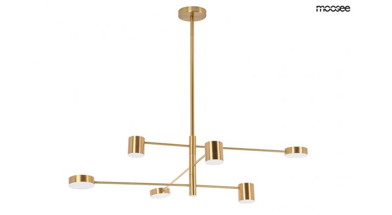 MOOSEE lampa wisząca PIAZETTA złota
