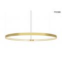MOOSEE lampa wisząca CIRCLE 74 złota