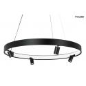 MOOSEE lampa wisząca CIRCLE SPOT 74 BLACK czarna