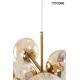 MOOSEE lampa wisząca ROMEO GOLD złota / bursztynowa