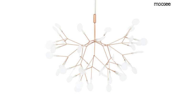 MOOSEE lampa wisząca FLORA 50 miedziana