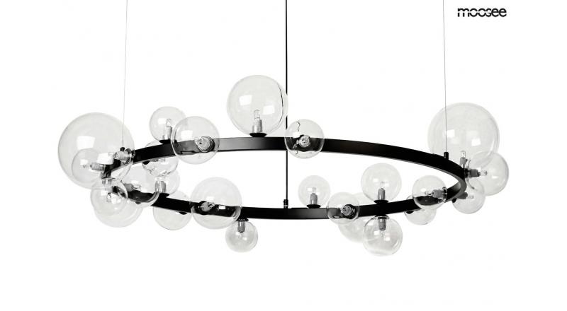 MOOSEE lampa wisząca ALURE 120 czarna