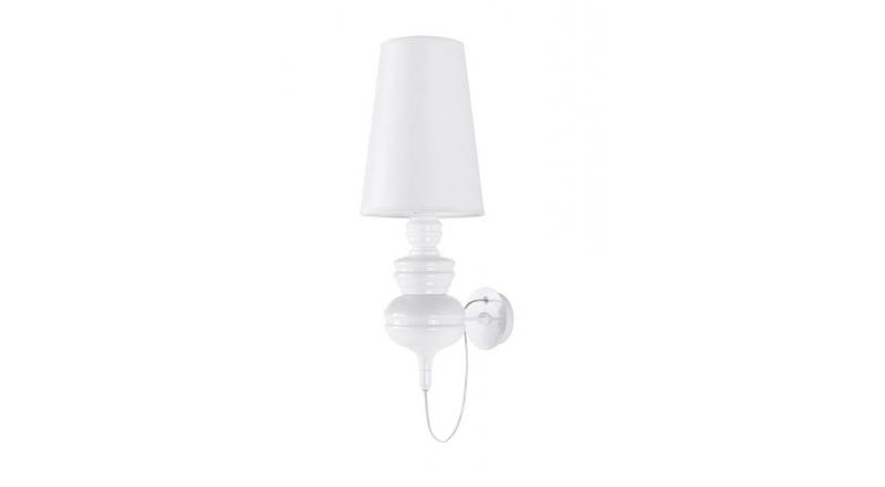 Lampa ścienna QUEEN WALL 18 biała