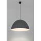 Lampa wisząca MOLD 75 szara - filc, tkanina