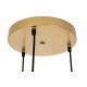 Lampa wisząca HOPP DISC 3 złota