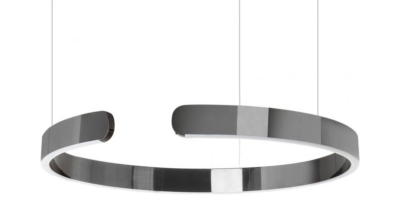 Lampa wisząca VISTA 80 grafitowy chrom