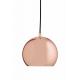 FRANDSEN lampa wisząca BALL S miedziana