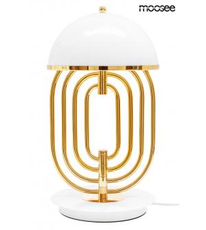 MOOSEE lampa stołowa BOTTEGA złota / biała
