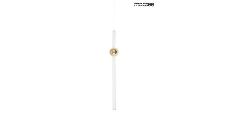 MOOSEE lampa wisząca LIBRA 60 IN biała / złota