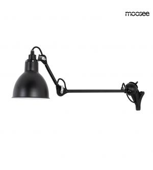 MOOSEE lampa ścienna FRANK RANGE czarna