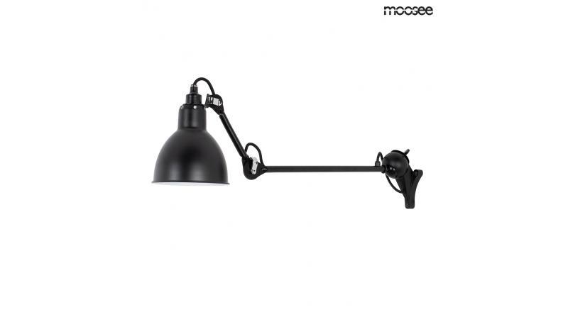 MOOSEE lampa ścienna FRANK RANGE czarna