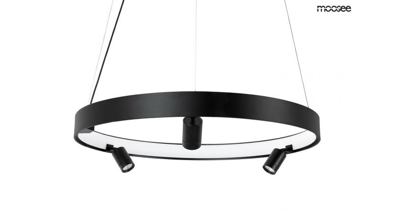 MOOSEE lampa wisząca CIRCLE SPOT 60 BLACK czarna