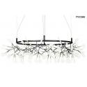 MOOSEE lampa wisząca FLORA 100 czarna