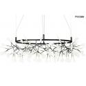 MOOSEE lampa wisząca FLORA 125 czarna