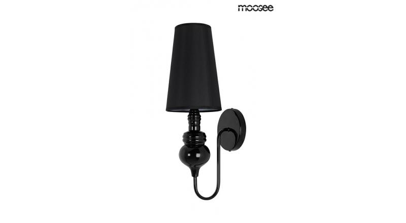 MOOSEE lampa ścienna QUEEN 15 czarna