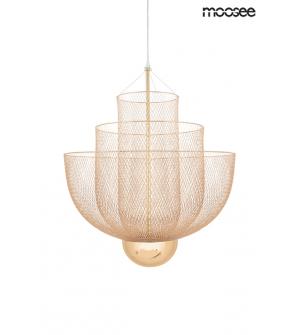 MOOSEE lampa wisząca MESH 45 złota