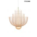 MOOSEE lampa wisząca MESH 45 złota