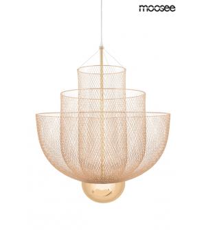 MOOSEE lampa wisząca MESH 60 złota