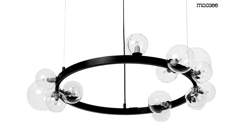 MOOSEE lampa wisząca ALURE 85 czarna