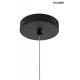 MOOSEE lampa wisząca LINEAL czarna